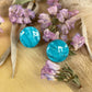 Turquoise Waves - Mini Studs