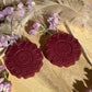 Mandala Hoop Large - Cabernet