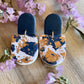 Terrazzo Dangles - Navy Tops