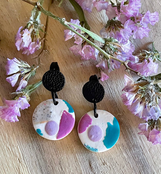 Terrazzo Dangles - Petite